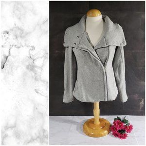 Old Navy Active Gray Zip Up Sweatshirt Small